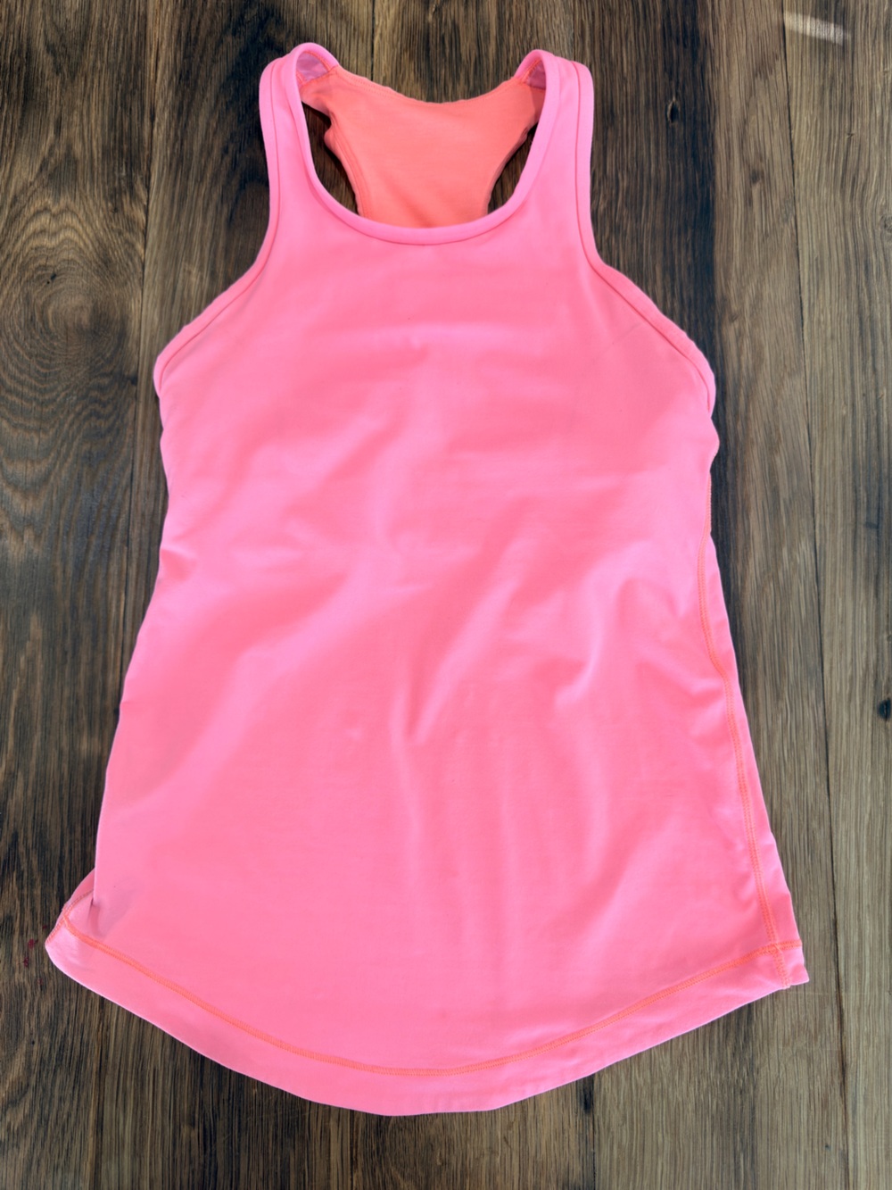 lululemon athletica Coral Pink Racerback Tank